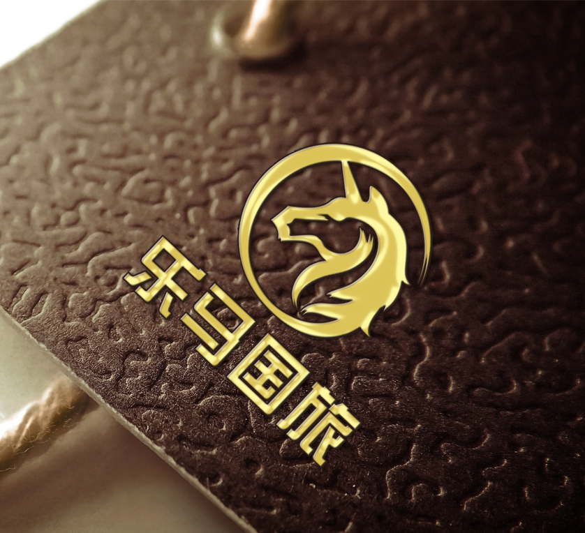 乐马国旅logo设计案例